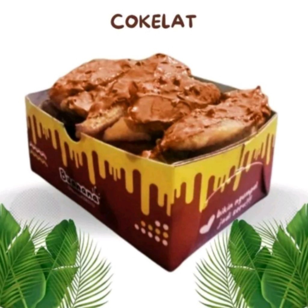 Pisang Goreng Tanduk COKLAT, PESAN DULU BARU digoreng
