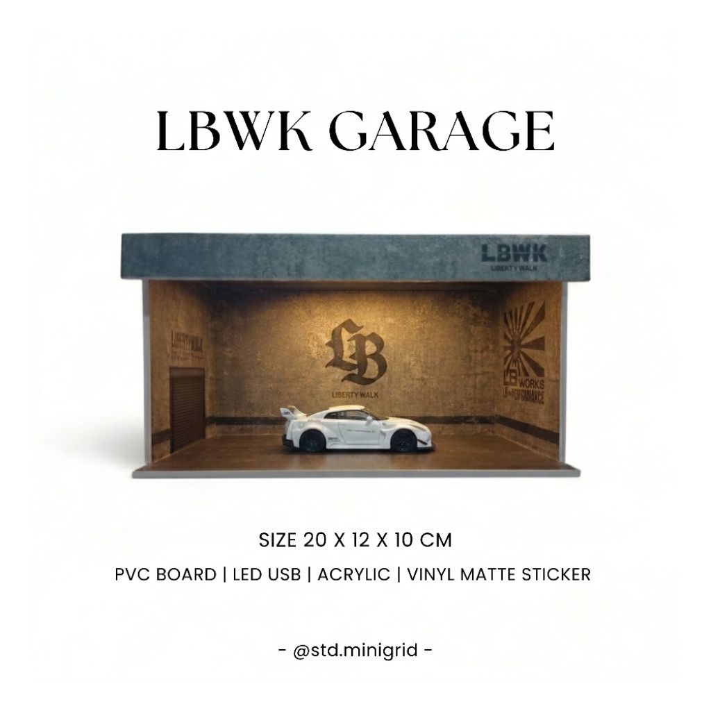 Diorama Garasi LBWK (Medium)