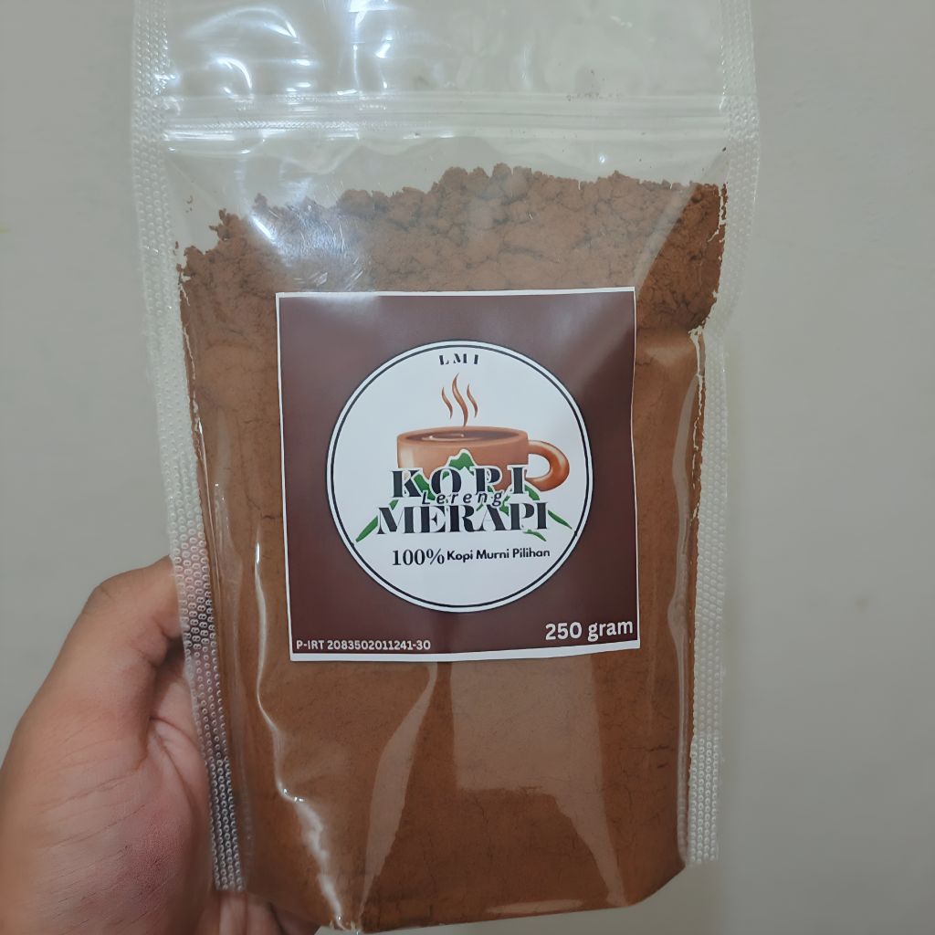 Kopi Robusta Bubuk Murni asli Jember, Kopi Lereng Merapi