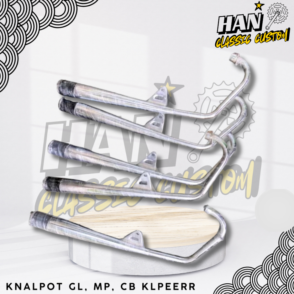 KNALPOT GL KLEPER PEDES KNALPOT KLEPER PNP CB GL MP