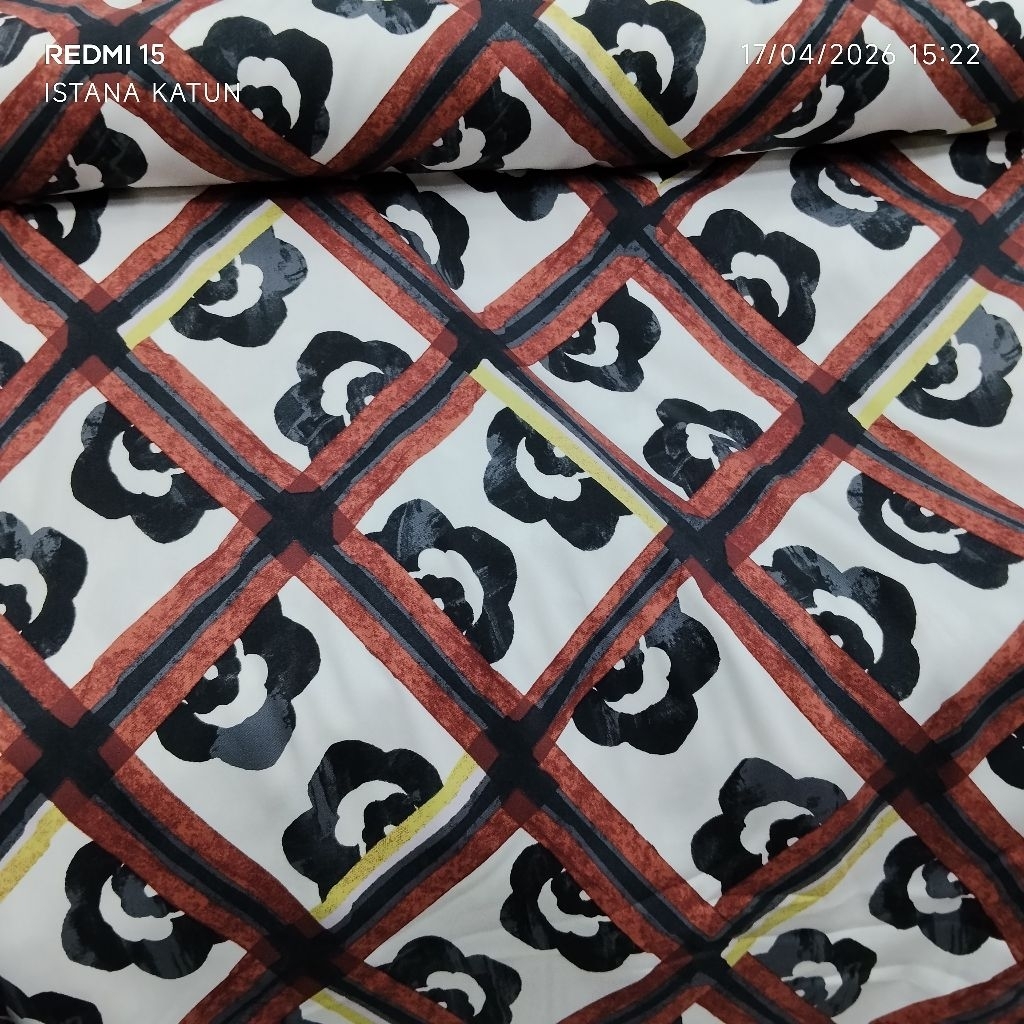 KAIN COTTON TWILL VISCOS ABSTRAK BTK