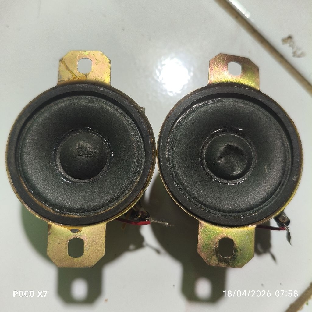 2 pcs speaker tweeter philips 2 inch - normal - original copotan