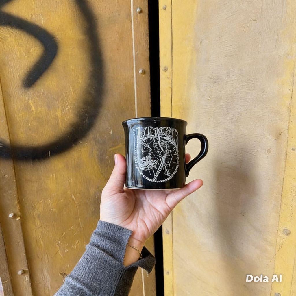 Mug Keramik Sablon Bakar / custom