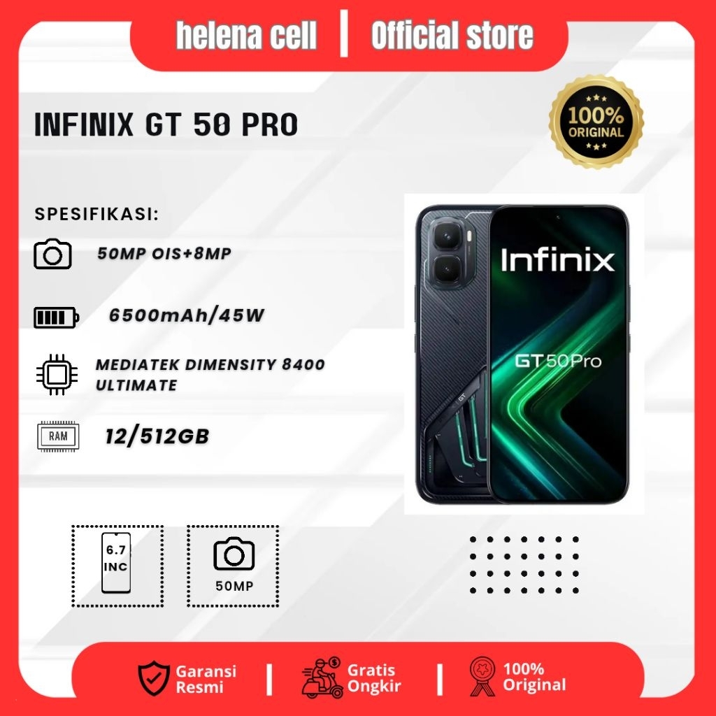 Infinix GT 50 Pro Ram 12/512 GB