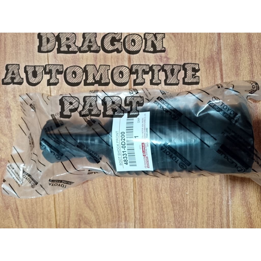 karet boot shock depan all new Yaris all new Vios Etios valco 1pc