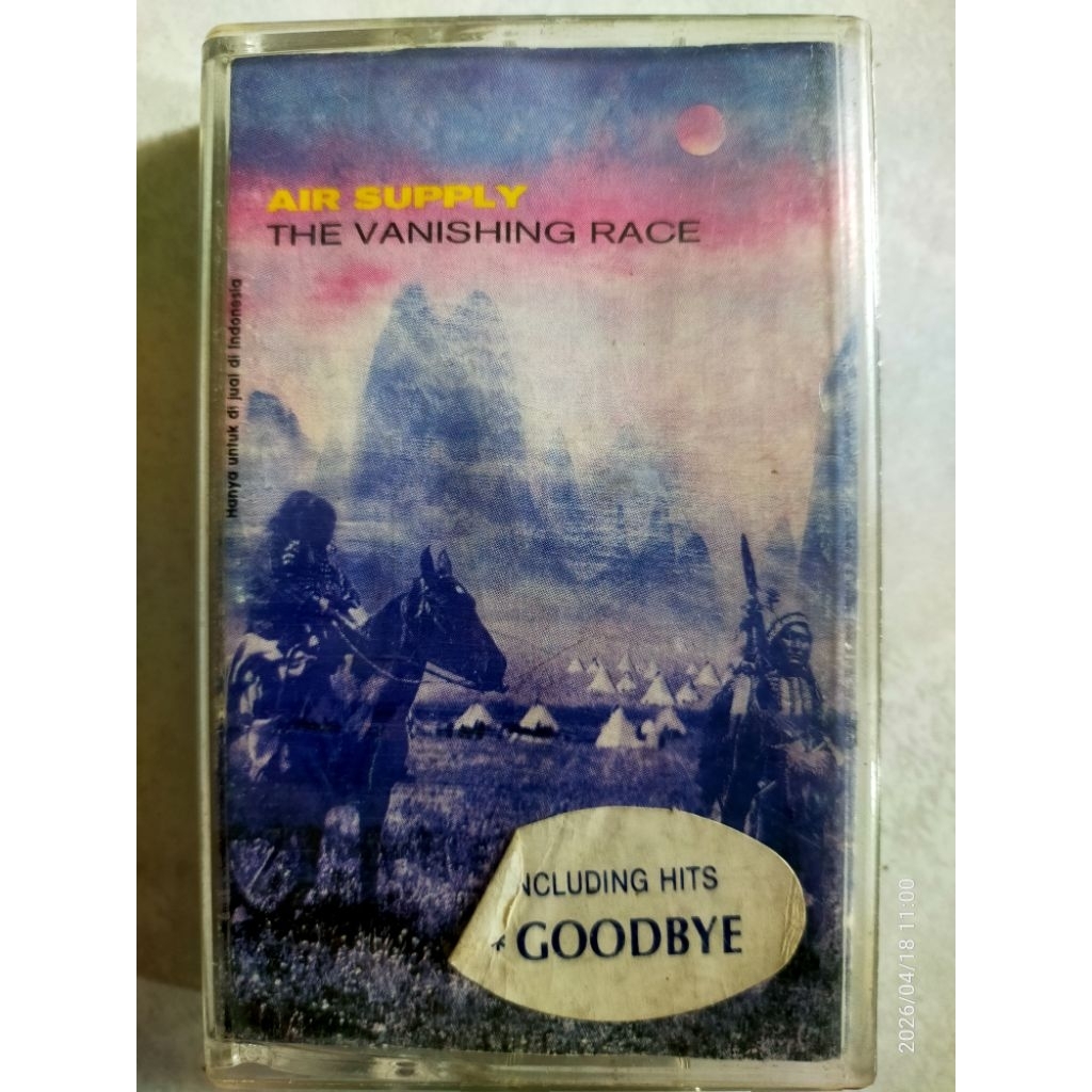 kaset pita jadul AIR SUPPLY "The Vanishing Race"