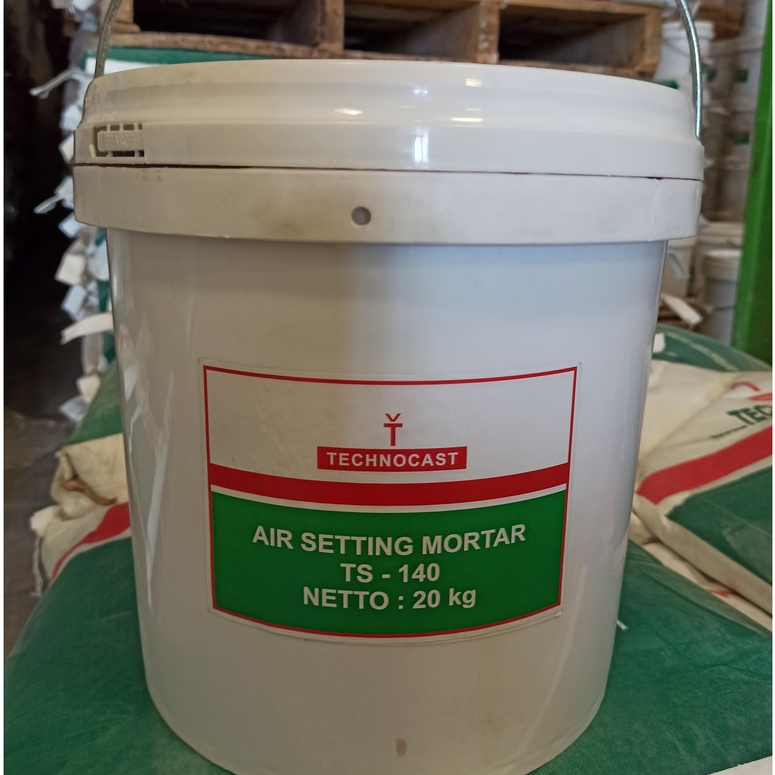 1 Pail (20Kg) Semen Tahan Api Mortar Bentuk Pasta / Air Setting Mortar