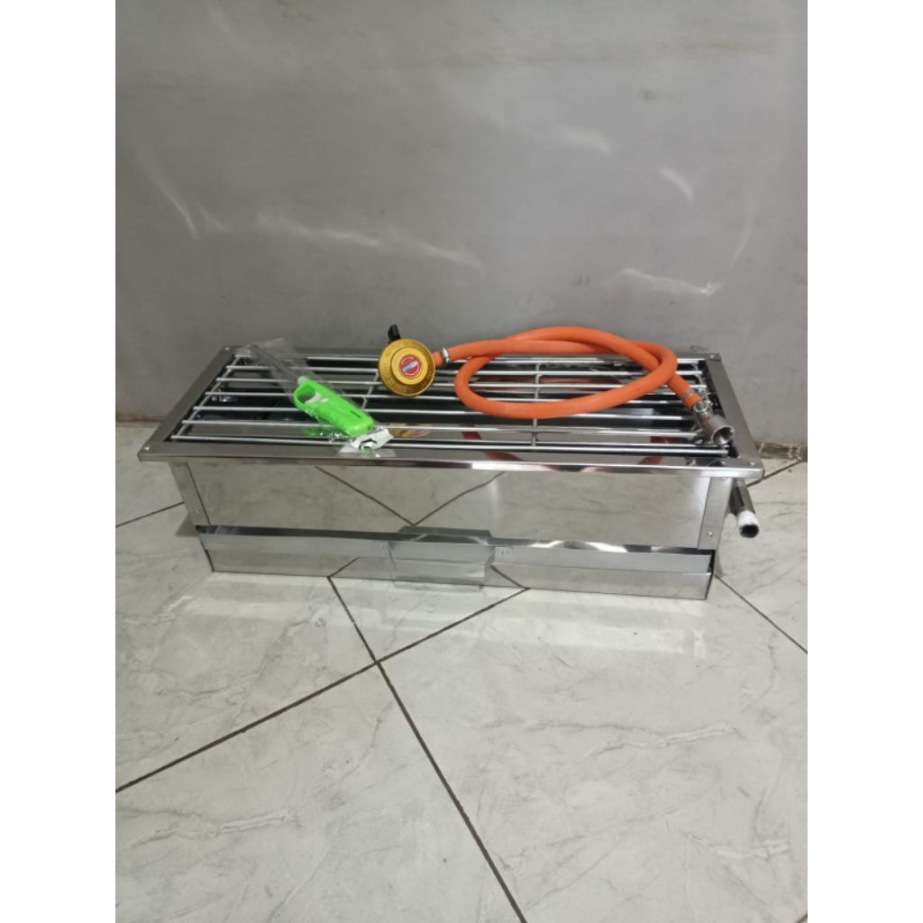 Panggangan Gas Tanpa Asap Bakaran Sate Ayam