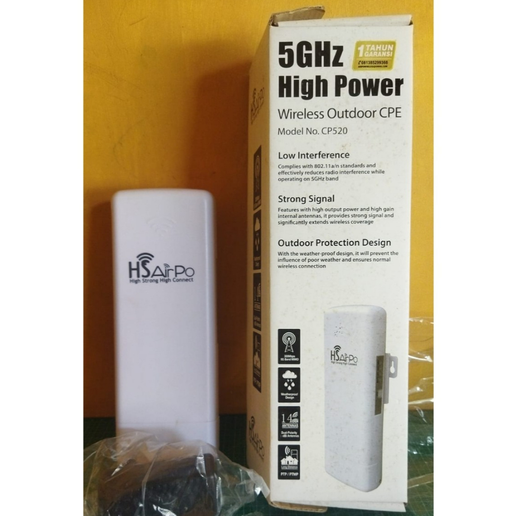 HSAIRPO CP520 - 300Mbps 5.8GHz Wireless Outdoor CP 520 HS AIRPO