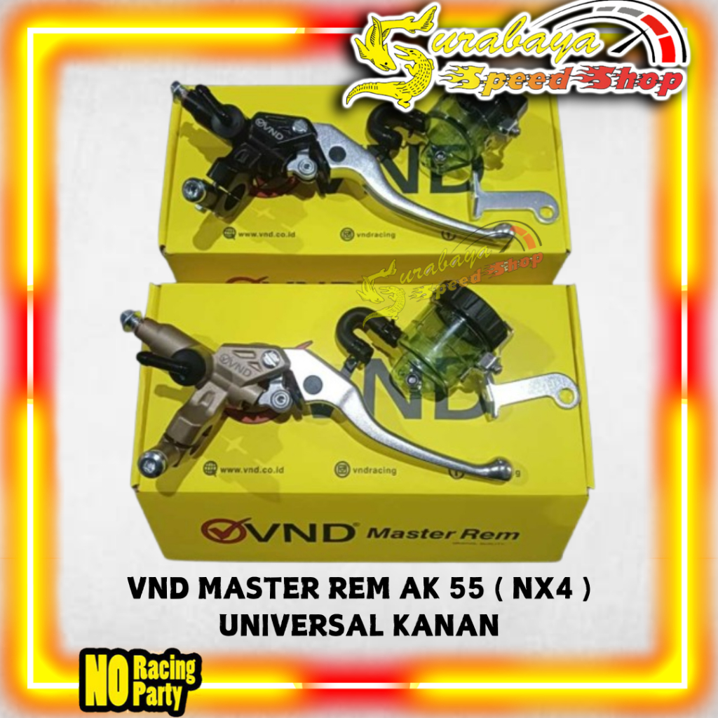 VND Master Rem Axial AK 55 NX4 Kanan Original VND RACING