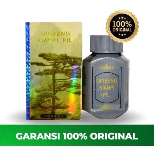 (KIANPI PIL OFFICIAL)  KIANPI ORIGINAL GINSENG KIANPI PIL - KAPSUMA obat penggemuk badan - penambah 