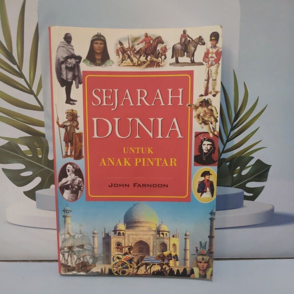 Buku Bacaan Tentang Sejarah Dunia Untuk Anak Pintar By John Farndon Bahasa Indonesia Softcover