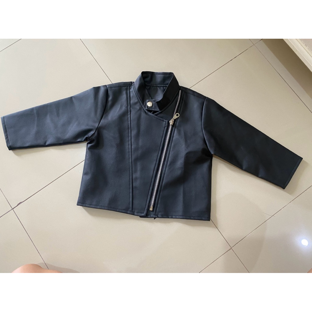 preloved jaket kulit anak, jaket kulit