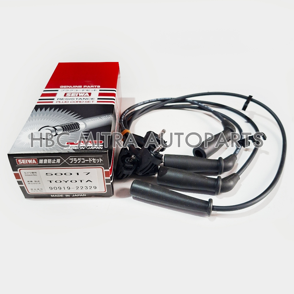 Kabel Busi Starlet EP81 1300cc CDI 90919-22329 Seiwa