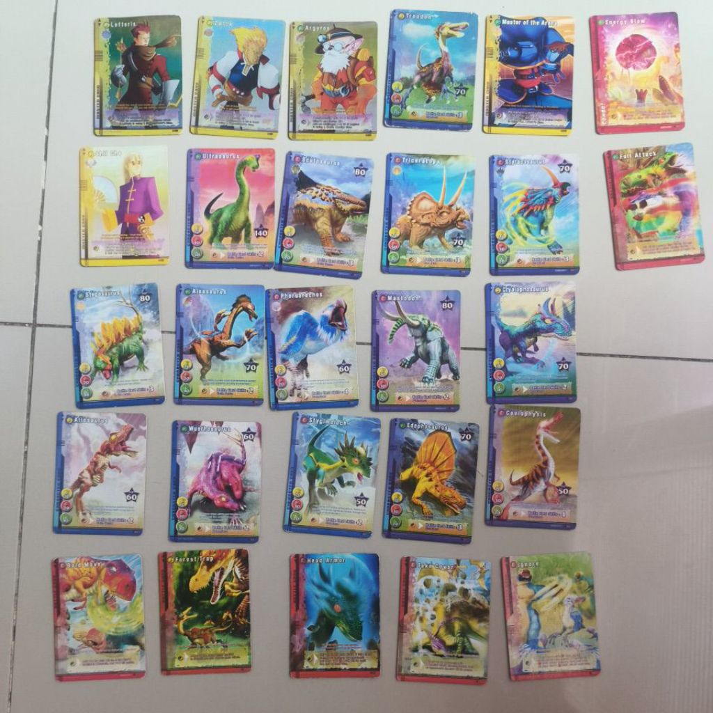 Kartu Dino Duel Masters Bundle