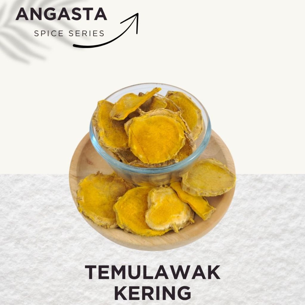 TEMULAWAK KERING 1 KILO GRAM TEMULAWAK KERING ASLI