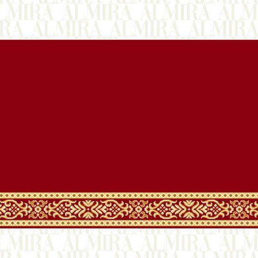 Karpet Masjid Meteran Merah / Red Almira 9029