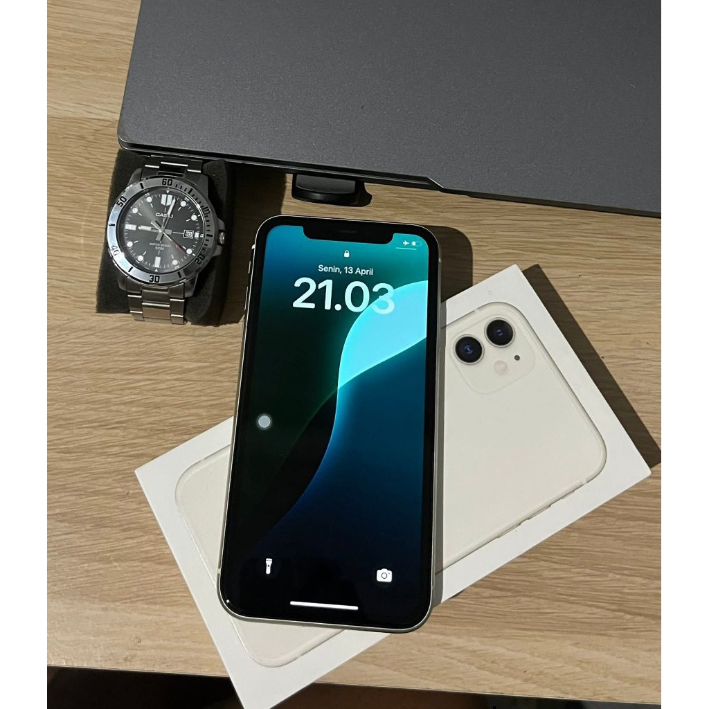 IPHONE 11 64GB RESMI IBOX SECOND FULLSET