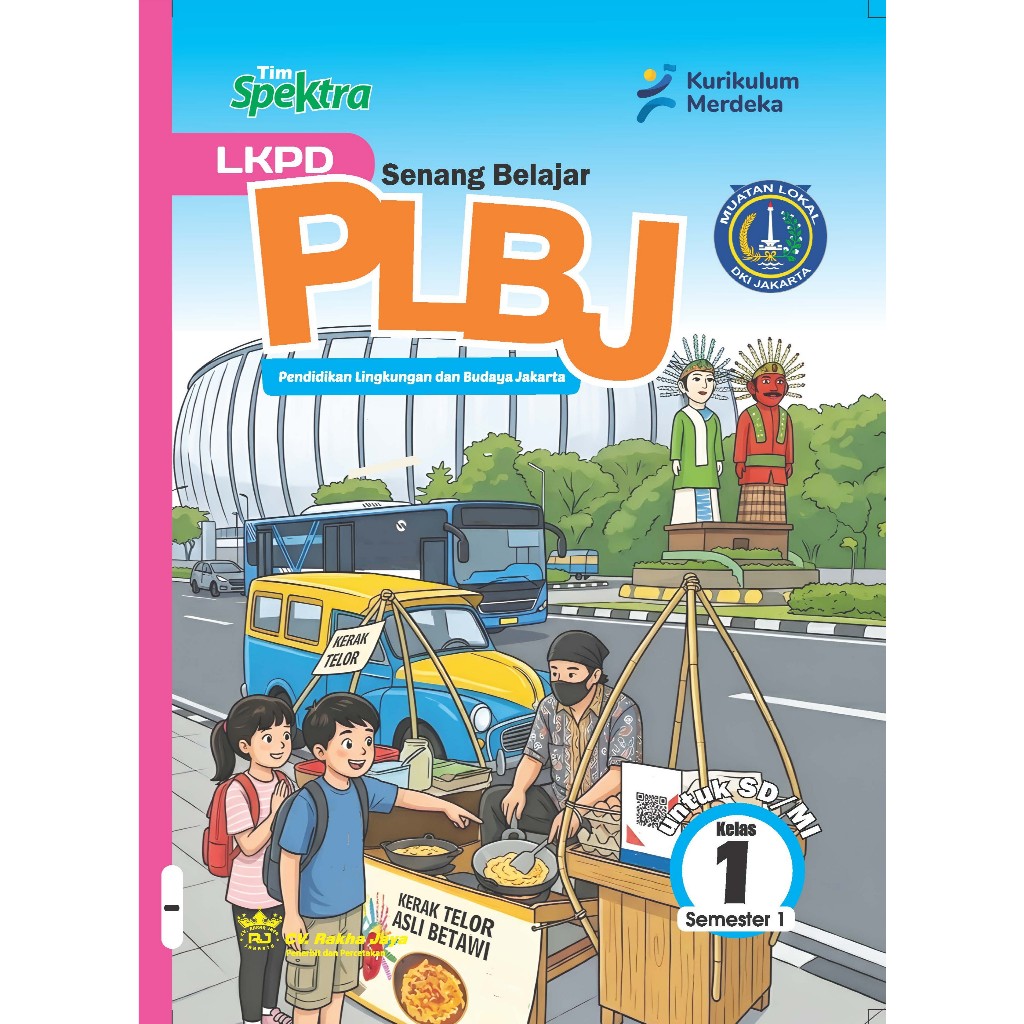 LKPD Spektra PLBJ SMT.Satu Kelas 1 IKM (Mulok DKI Jakarta No.e-0103)