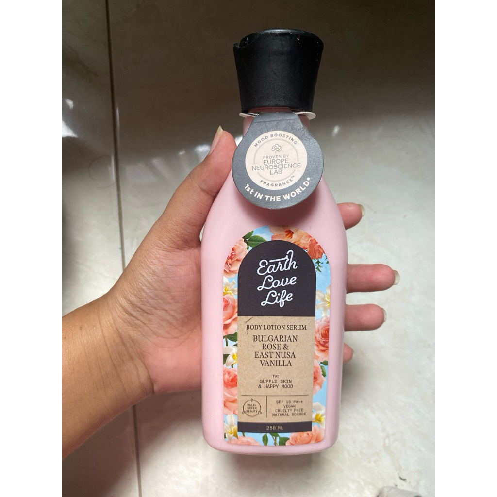 earth love life body lotion