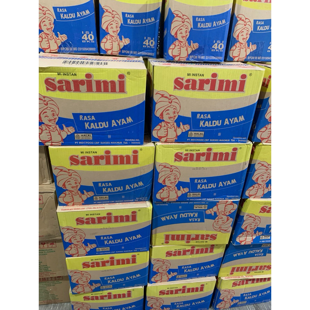 Mie Instan Sarimi Kaldu Ayam 1 Dus - Rasa Kaldu Ayam