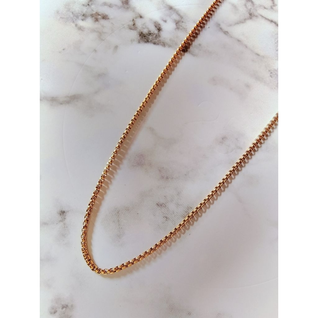 Kalung Emas Polosan Rantai Itali  - Toko Sinar Mas