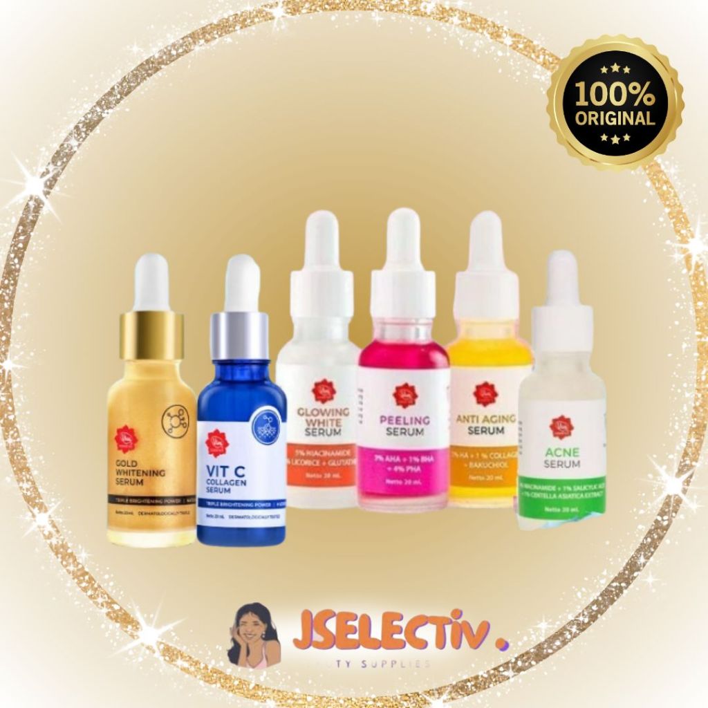 VIVA FACE SERUM - TRIPLE SERUM SERIES VARIAN LENGKAP // JSELECTIV X JHON KOSMETIK // SERUM WAJAH VIV