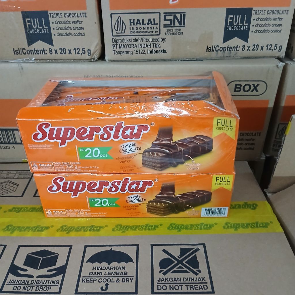 Roma Wafer Superstar | 1 Dus (8 x 20 PCS)