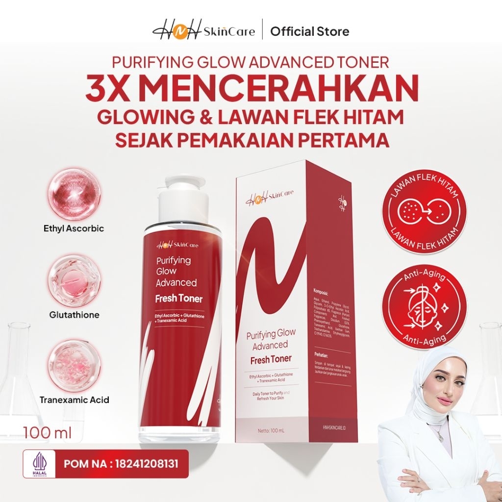 HNH Purifying glow advance Fresh Toner Toner Flek