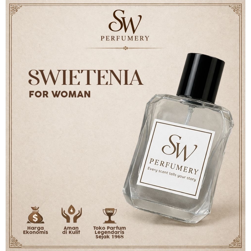 Parfum Wanita Swietenia Parfume Perempuan -Sari Wangi Parfum Tahan Lama 24 Jam