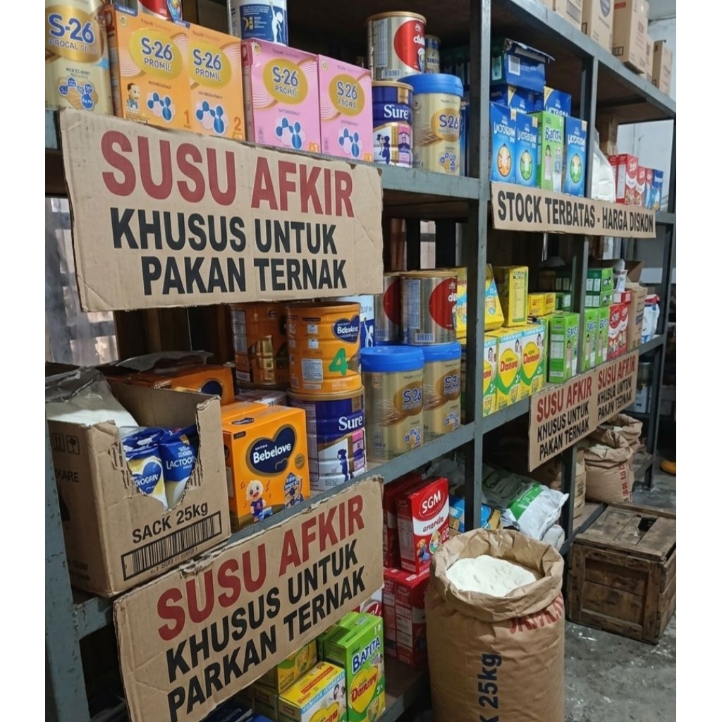 SUSU AFKIR KHUSUS PAKAN TERNAK
