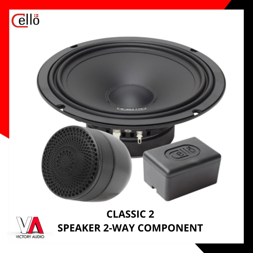 Cello Classic 2 - Speaker Component  2-Way with Full Range