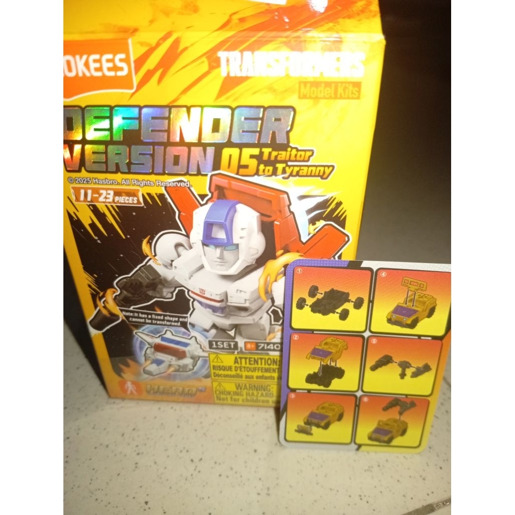 Blokees Transformers Defender version 05-swindle vehicle