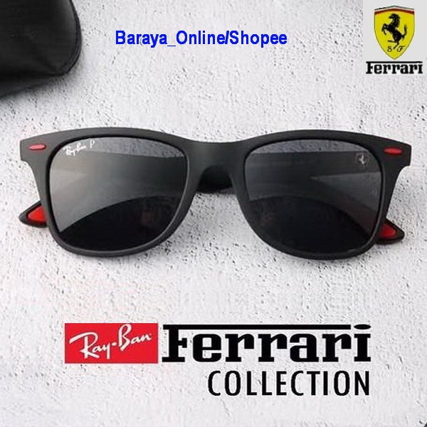 KACAMATA ORIGINAL RAY-BAN FERRARI RB4195