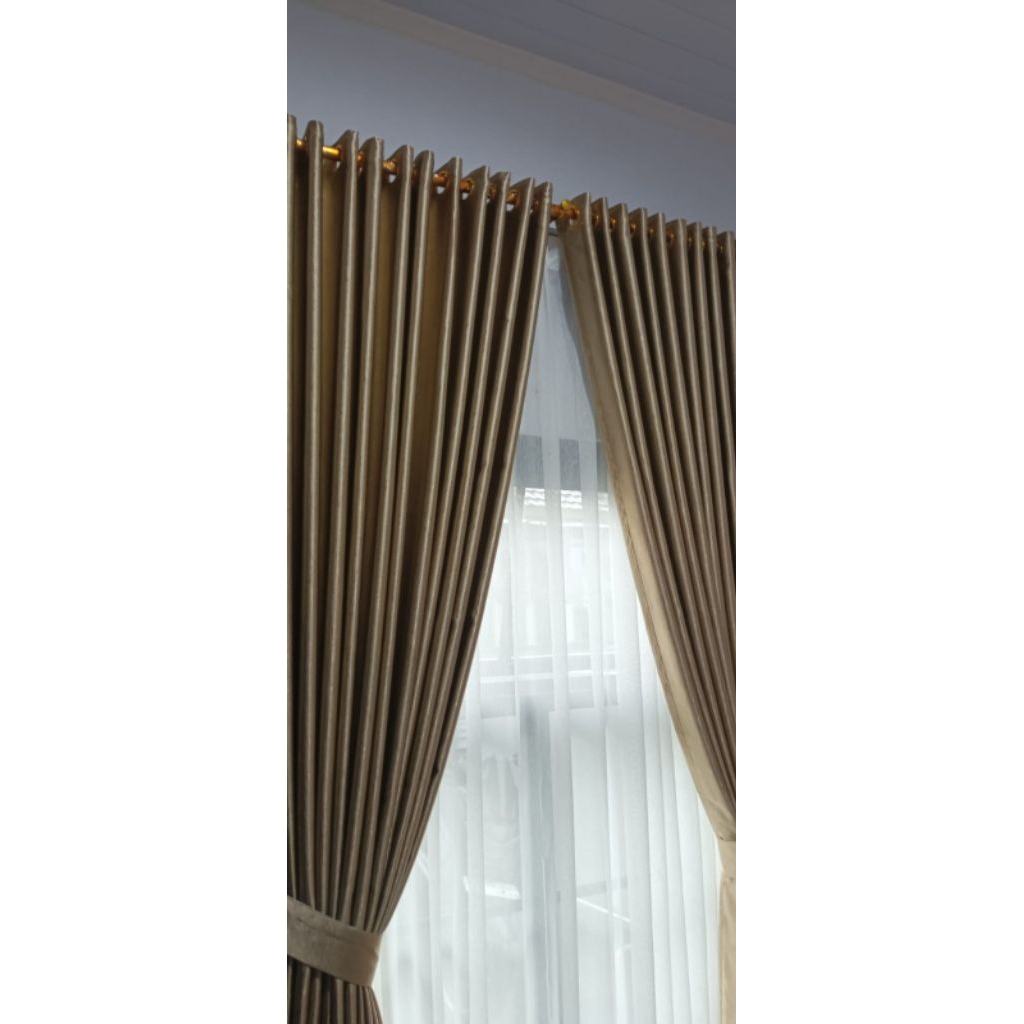 GORDEN 12 GELEMBUNG ANTI PANAS - BLACKOUT MOTIF BATIK