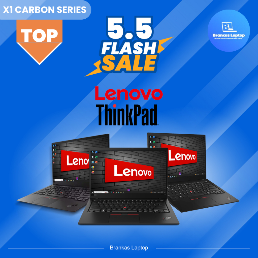 Lenovo ThinkPad X1 Carbon i5/i7 Gen 6/7/8 | 4th/5th/6th | Second Original Dan Murah