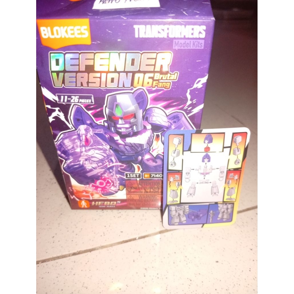 Blokees Transformers Defender version 06-Astrotrain