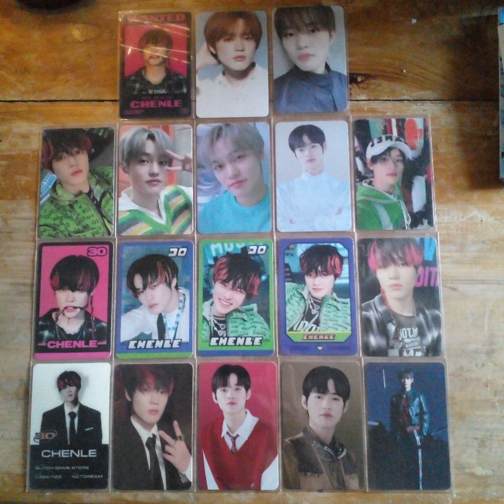 PHOTOCARD NCT Dream Chenle Official NCT Dream PC