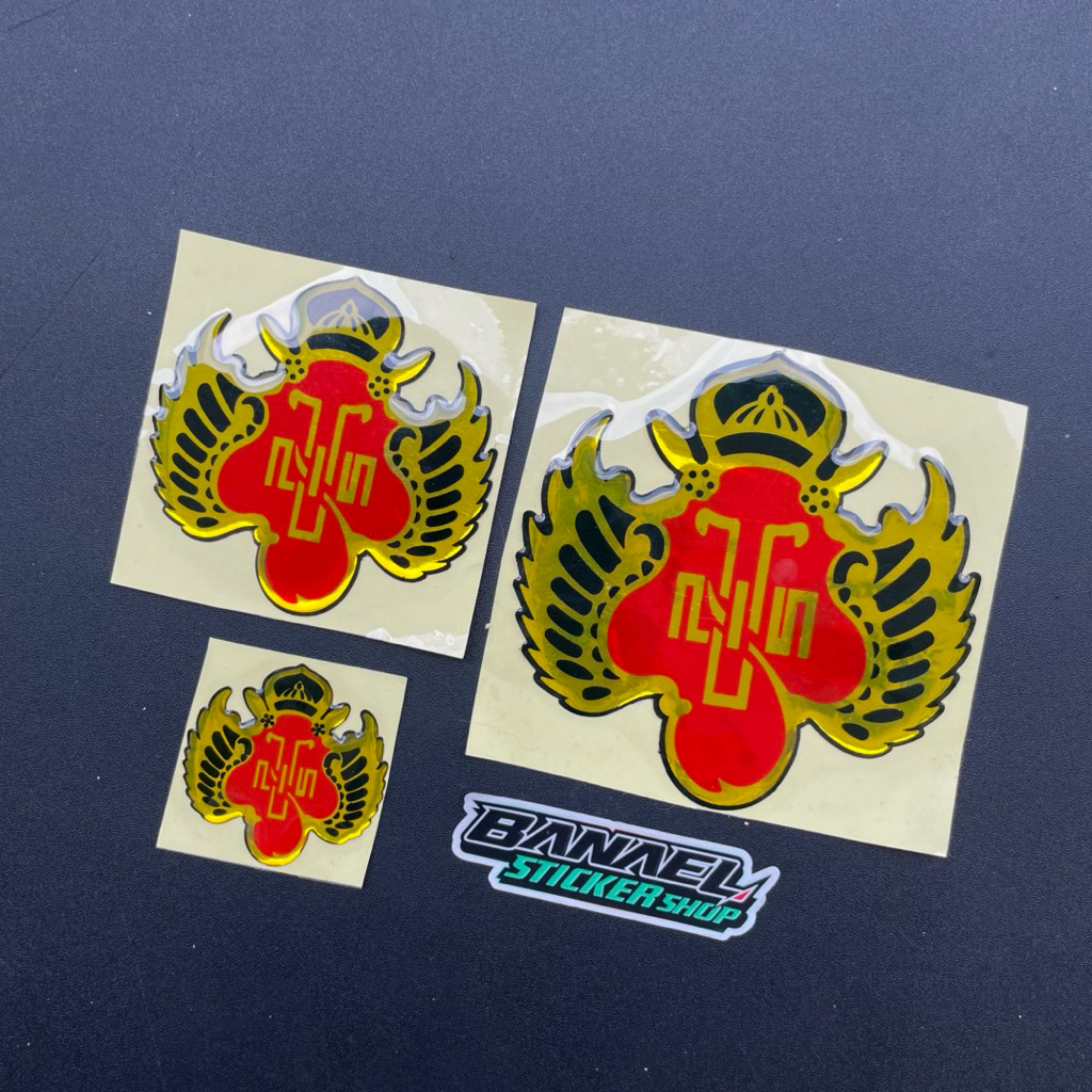 Sticker Emblem Kraton Jogja Timbul
