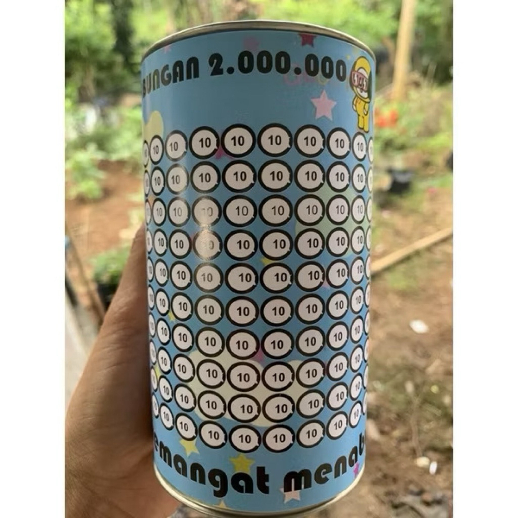 Celengan target 10 k get 2 juta