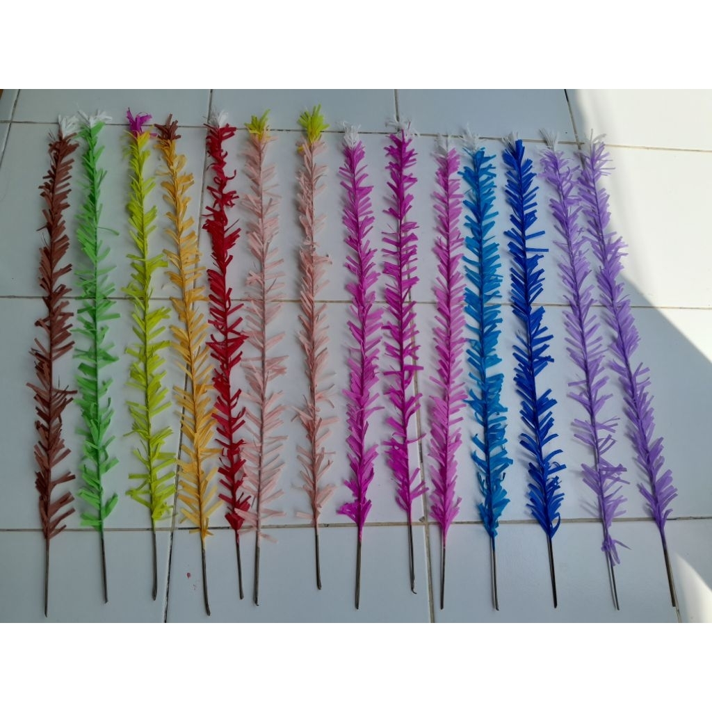 ready stok |promo manggar akar kelapa bunga manggar akar manggar ondel ondel hias kepala kertas krep