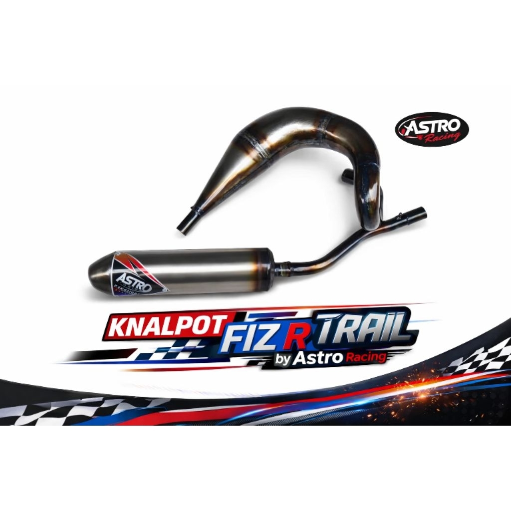 knalpot Fiz R Udang Trail PNP rangka Gtx