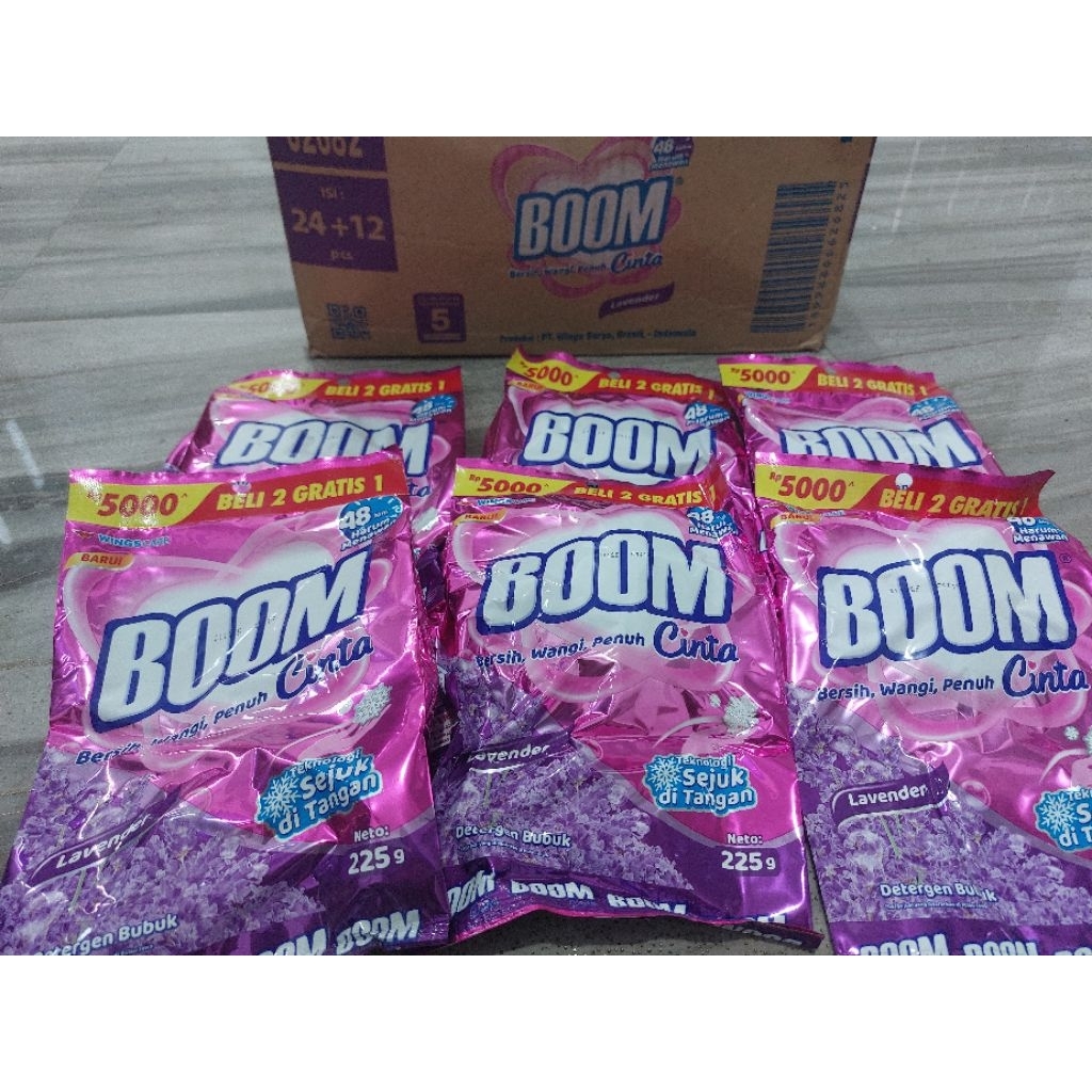 sabun deterjen boom 225g