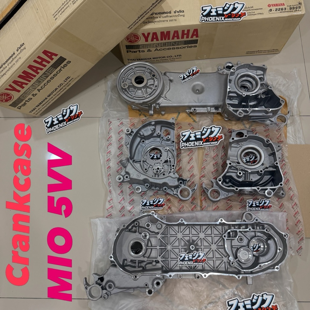 Crankcase Set Mio 5VV Original Yamaha Thailand CRANKCASE 5VV Mio Thailand ORIGINAL