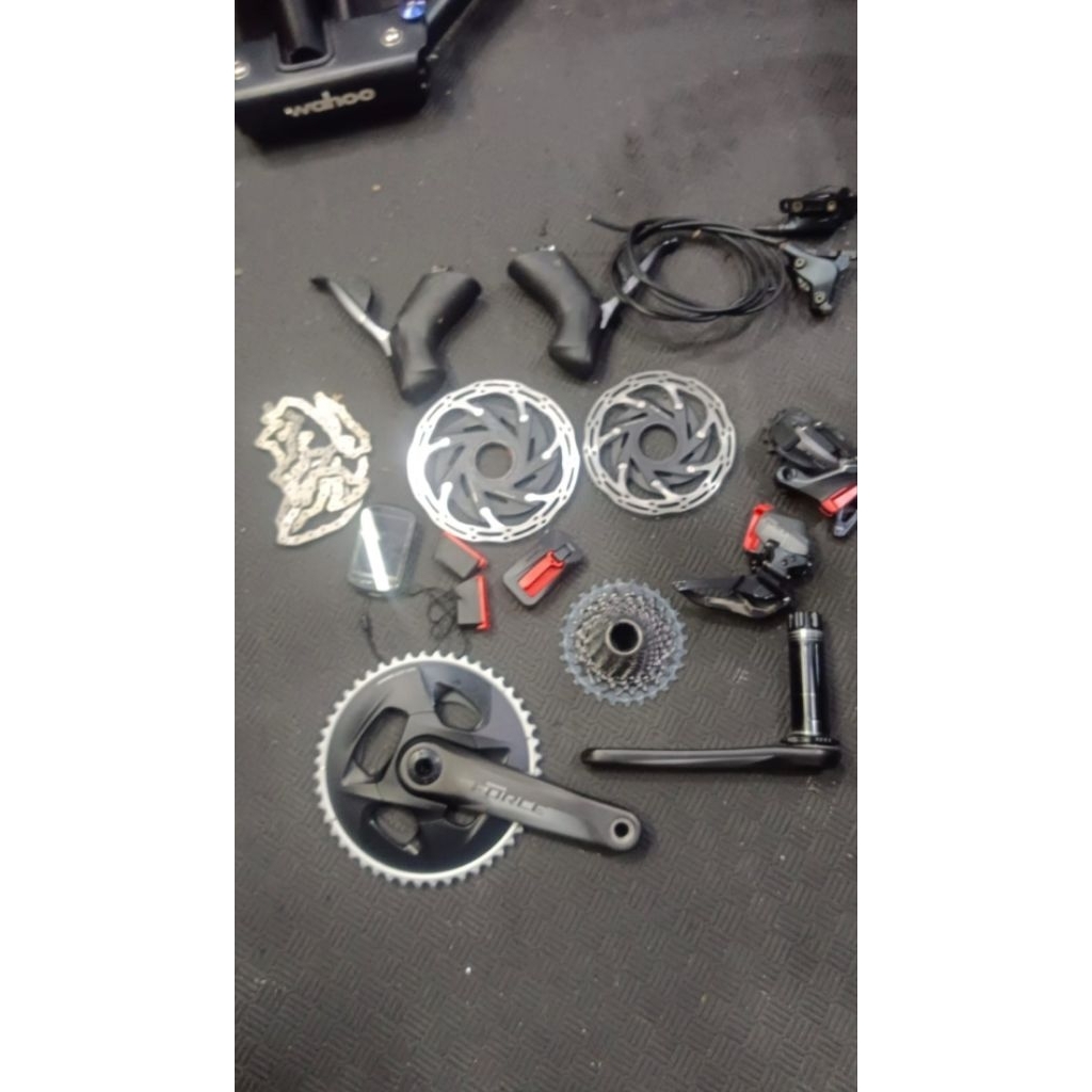 groupset sram force fullset include batre charger