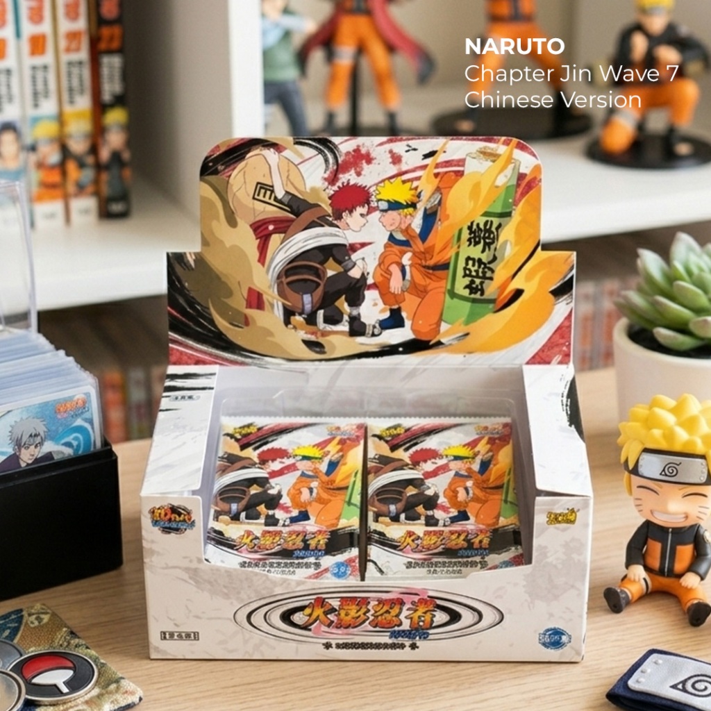 [MARSCOOLPLAY] BOX - Naruto - Smriti Collectible Card – Chapter Jin Limited Edition T4W3 T4W6 T4W7