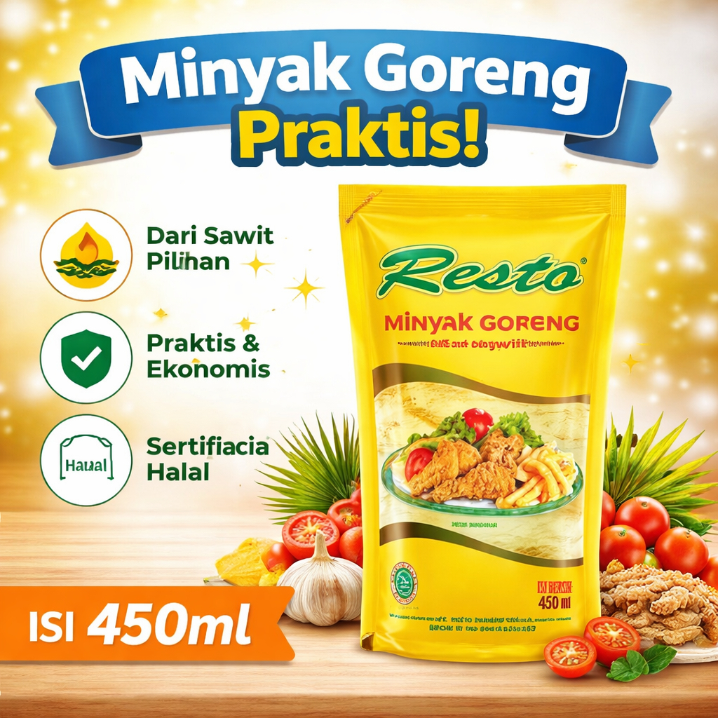 Minyak Goreng Resto 450ML