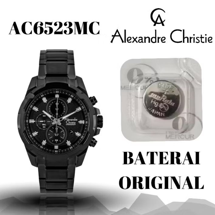 Baterai Jam Alexandre Christie Original AC6523MC