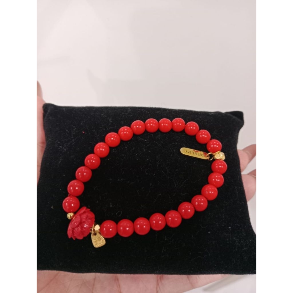 Gelang Cinabar Taiwan Merah Bold – Aksesoris Hoki & Stylish yang Bikin Auto Stand Out