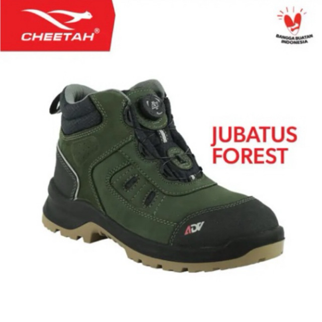SEPATU SAFETY CHEETAH ADV JUBATUS FOREST ORIGINAL/ SEPATU KERJA SAFETY CHEETAH JUBATUS FOREST/ SAFET